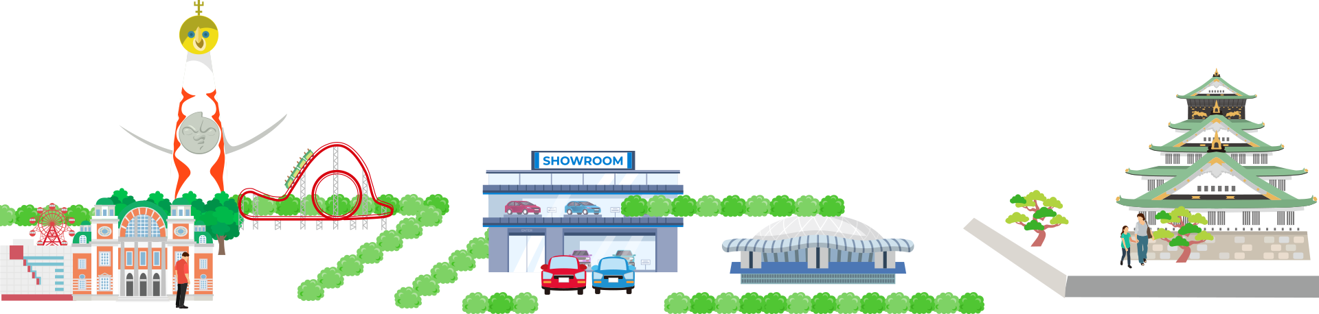 大阪市街イメージ